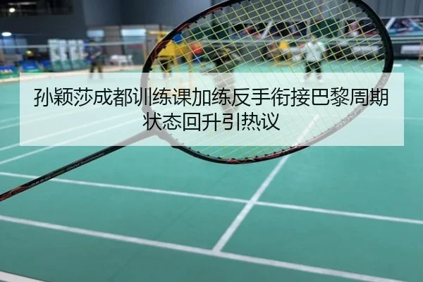 孙颖莎成都训练课加练反手衔接巴黎周期状态回升引热议